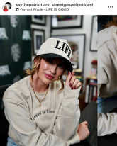 Pro-Life Hat - Black & Off-White
